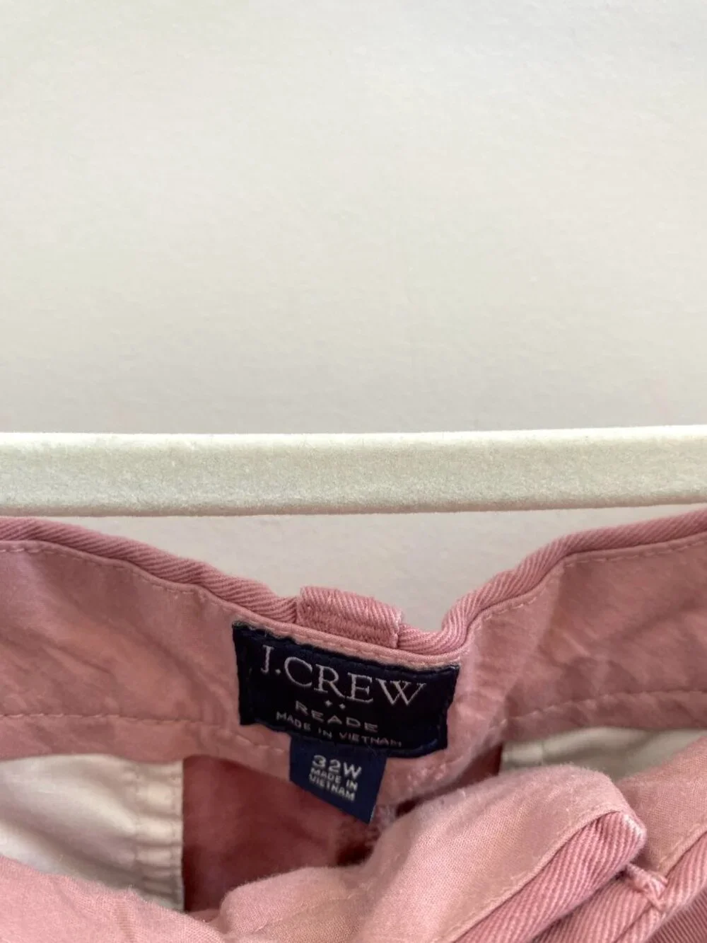 J. Crew Mauve Reade Chino Shorts Size 32
